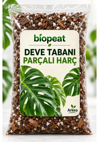 Deve Tabanı Parçalı Harç 7 L Monstera İçin Hazır Saksı Karışımı 1