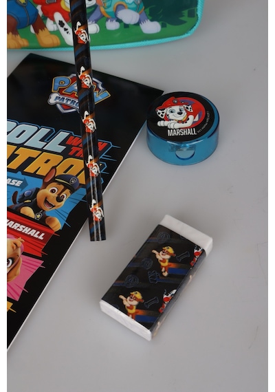 X Dekomus Lisanslı Paw Patrol Kalem Çantası Ve 6'lı Kırtasiye Seti Not Defteri,2 Adet Kurşun Kalem,cetvel,silgi,kalemtraş Diğer