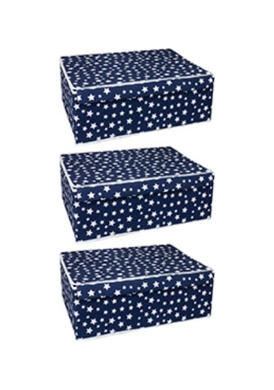 Baza Altı Boy Çok Amaçlı Düzenleyici Kutu Organizer Cırt Cırtlı Hurç 19cm X 40cm X 50cm 1 Adet Lisinya Çok Renkli