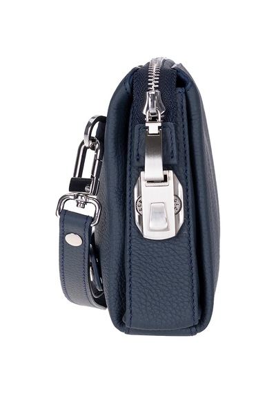 Bloominbag Forte Wrist Midnight Navy Unisex Kilitli Clutch Çanta Lacivert