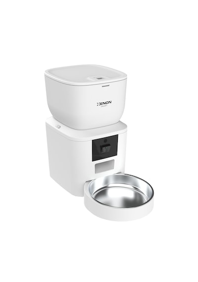 Xenon Smart Akıllı Otomatik Kedi Mama Kabı ve Ultra Sessiz Çelik Su Pınarı 2'li Pet Seti