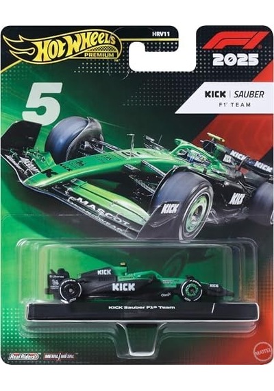 F1 Sauber Bortoleto 1:64 Ölçekli, Jkd89 Açık Bej