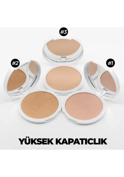 3'lü Profesyonel Mat Pudra Seti