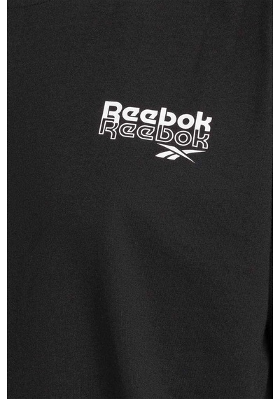 Reebok Rıe Tee Siyah Kadın Kısa Kol T-shirt 000000000101695822 Siyah