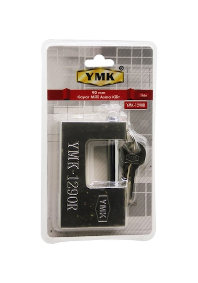 Ymk-1290r 90mm Gri Kayar Milli Asma Kilit