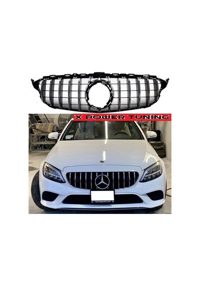 Mercedes C-Serisi W205 C180-C200 2016-Gtr Ön Panjur