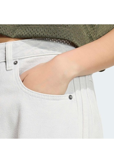 Adidas Barrel Kadın Gri Jean Pantolon Kq6475