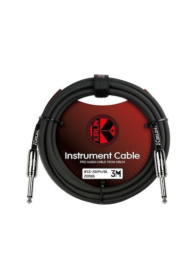 Kirlin Ipcc-201Pn-3M-Bk Enstrüman Gitar Kablosu 3 Metre