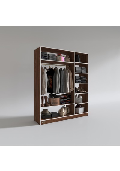 Kenzlife giysi dolabı dursun 180*150*40 cvz gardırop