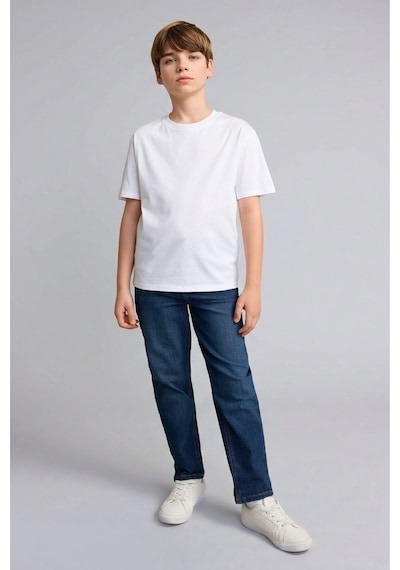 Defacto Straıght Fıt Düz Paça Jean Pantolon Erkek Çocuk F0455a826aunm34 Mavi-nm34