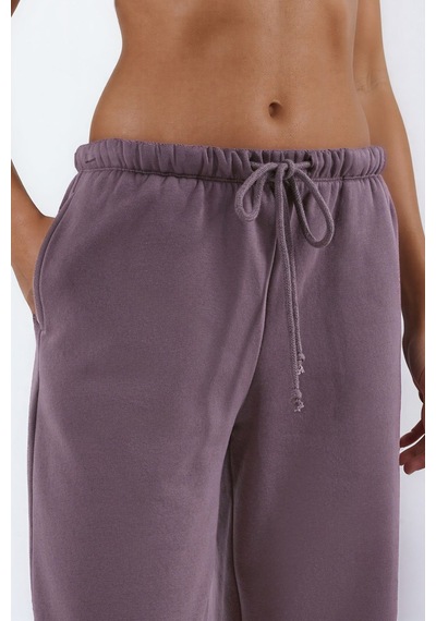 Hiccup Geniş Jogger Pantolon Leylak Moru