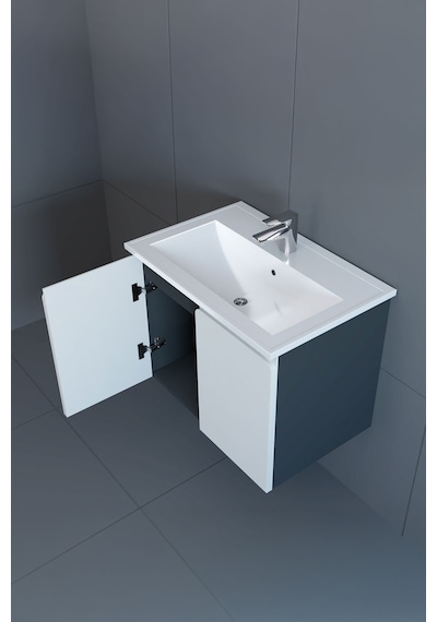 Teta Home Zürih 65 Cm Mdf Gövde Membran Kapak Banyo Dolabı Seti + Boy Dolabı Teta Home Zürih 65 Cm Mdf Gövde Membran Kapak Banyo Dolabı Seti + Boy Dolabı