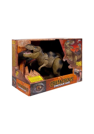 Cretaceous Pilli Sesli Yürüyen Dinazor