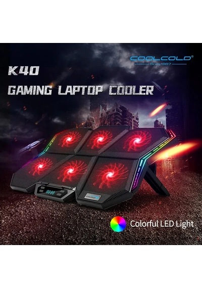 Hpy Pazar Coolcold Rgb Gaming Laptop Soğutucu Altı Fanlı, 12 17"