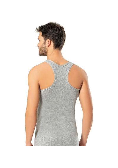 Erdem Erkek Likralı Sporcu Askılı Atlet 1121 - 3 Adet 001