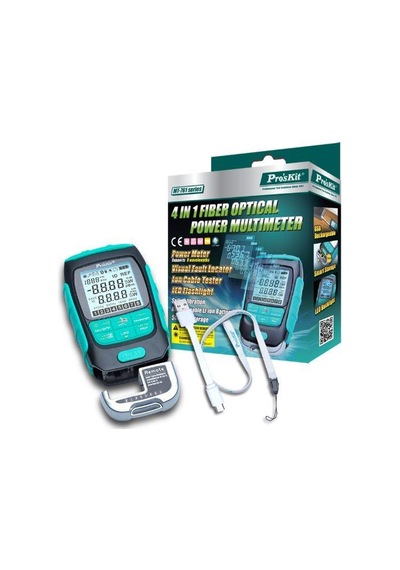 Roskit Mt-7616 4ın1 Fiberoptik+rj45 Sarjlı Kablo Test Cihazı 30mv Çıkış 500 Data Depolama