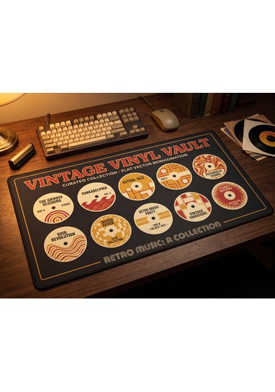 Oryn Rewind / Edition 80x30cm Gaming Mousepad - 3mm Kalınlık 01