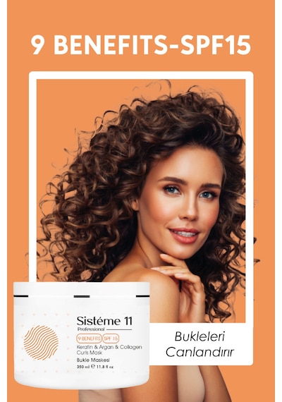 Sisteme 11 Bukle Belirginleştirici Saç Maskesi 350 Ml