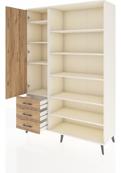 Hyperion Dolap 9 Raflı 3 Çekmeceli 3 Kapaklı 132x44x195 Aytaşı-çam/çam Atlas Çam/atlas Çam Hyperion Dolap 9 Raflı 3 Çekmeceli 3 Kapaklı 132x44x195 Aytaşı-çam/çam Atlas Çam/atlas Çam