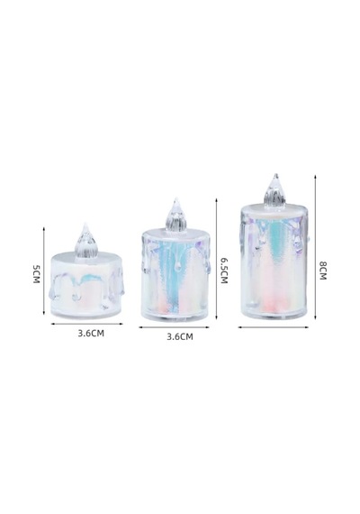 Mini Led Lamba Küçük Aralık 2023 Masaüstü 4cm Pvc Sihirli Renkli