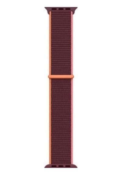 Watch 3 Series 38mm Kordon Spor Loop Silikon Hasır Örgü Orange Purple Kordon Kayış Uyumlu