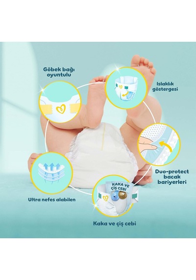 Prima Bebek Bezi Premium Care 2 Numara 30 Adet