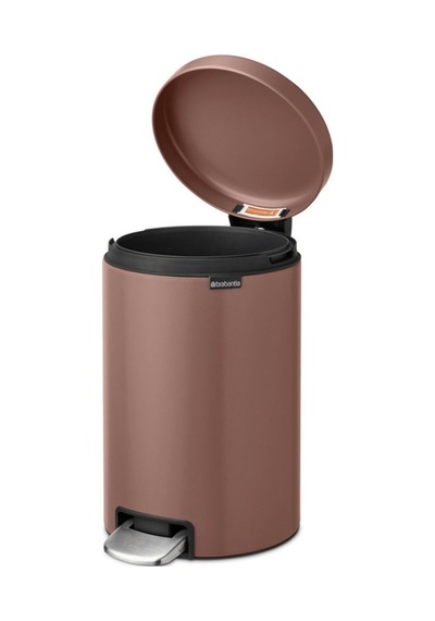 Brabantia Newıcon Satın Taupe Pedallı Çöp Kutusu 12lt Rose