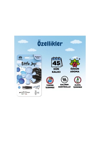 Little Joe Little Joya Yaban Mersini Araç Kokusu Blueberry -45 G