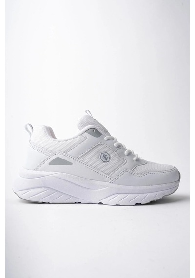 2110-1 Kadın Rahat Sneaker Beyaz/gri Beyaz - Gri