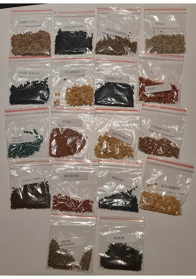 Sebze Tohumu - Karışık Sebze Yetiştirme Paketi 1 Adet