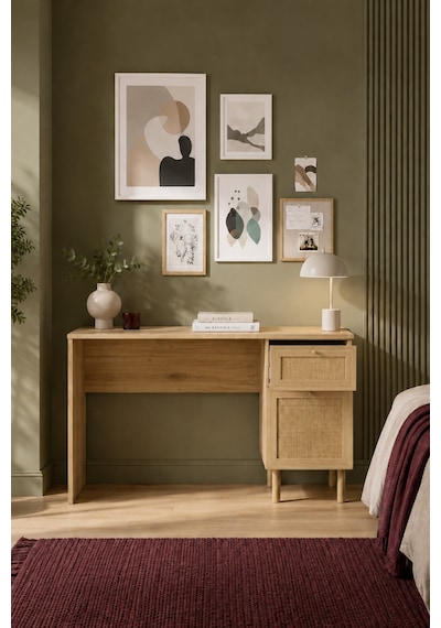 Home Sona Çekmeceli Çalışma Masası 120x75x60 Cm Cadiz Meşe İskandinav Tasarım Ahşap Rengi - 914417330 Ahşap Rengi Home Sona Çekmeceli Çalışma Masası 120x75x60 Cm Cadiz Meşe İskandinav Tasarım Ahşap Rengi - 914417330 Ahşap Rengi