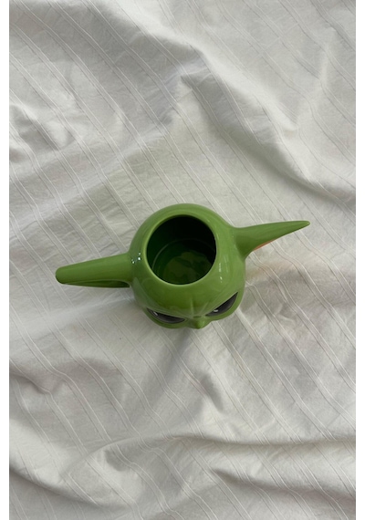 Mobgift Baby Yoda Figürlü 3 Boyutlu Seramik Kupa