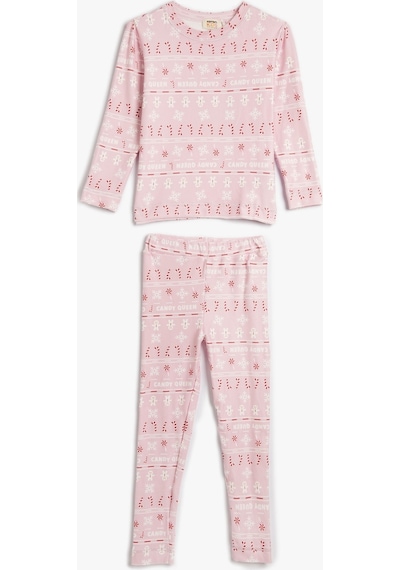 Koton Pijama Takımı Yılbaşı Temalı Baskılı Uzun Kollu 2 Parça Pembe 4wlk40196mk 4WLK40196MK252 Pembe Koton Pijama Takımı Yılbaşı Temalı Baskılı Uzun Kollu 2 Parça Pembe 4wlk40196mk 4WLK40196MK252 Pembe