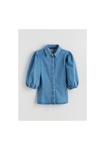 LC Waikiki Alıta Cıty Farkıyla Lcw Comfort İndigo Denim Düz Standart & Regular Kadın Jean Gömlek İndigo - 925402731 İndigo LC Waikiki Alıta Cıty Farkıyla Lcw Comfort İndigo Denim Düz Standart & Regular Kadın Jean Gömlek İndigo - 925402731 İndigo