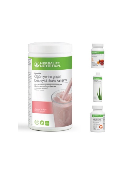 Herbalife Shake +çay+aloevera Suyu+thermo Complete