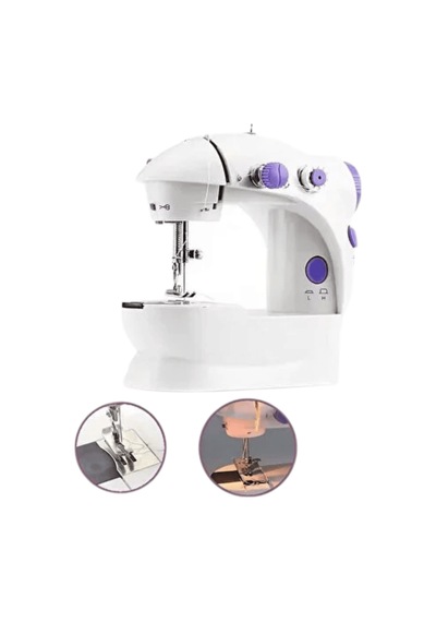 Mini Dikiş Makinesi, Ayarlanabilir Hız, Işıklı, Ev Tipi 0