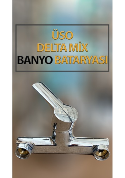 Üso Delta Mix Banyo Bataryası Krom