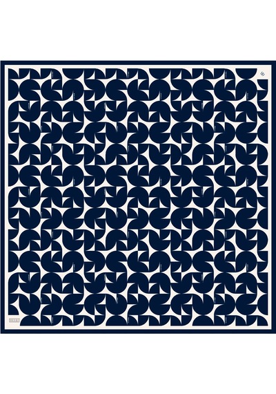 Belli Twill Saf İpek Eşarp 2025 Yaz Sezonu 4117d T - Renk-81 Çok Renkli