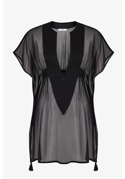 Penti Siyah Basic Kaftan