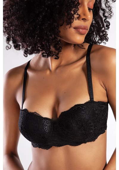 Etiler Collection Golshan G.colorspush Up Strapless Bra, Siyah Konforlu Ve Şık Sütyen Çok renkli