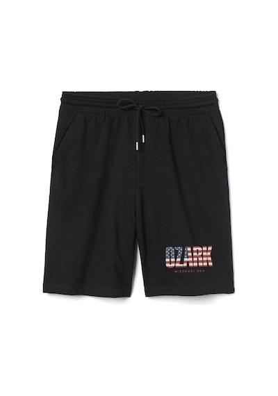 Ozark Missouri Usa Erkek Siyah Şort 001