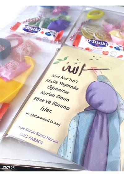 Kur'an Kursları İçin Çocuklarımıza Dağıtmalık Hediyeler 10 Paket