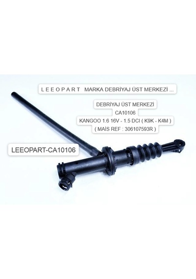 Leeopart Debriyaj Merkezi Üst Kango 2008 1.6 16v 1.5dci K9k K4m Uzun Şase Mb Cıtan 12- KNO-LEEOPART-CA10106