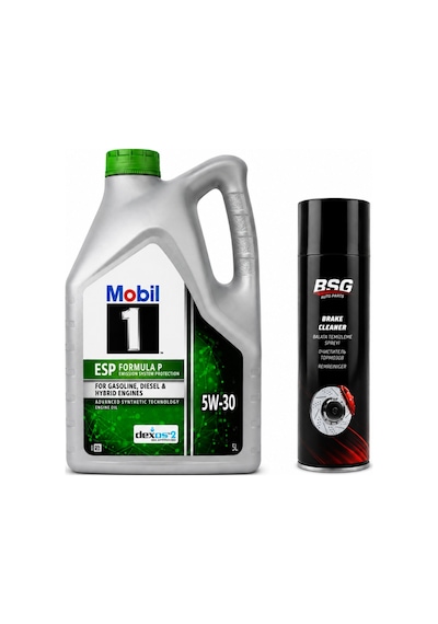 Mobil 1 ESP Formula P Dexos2 DPF 5W-30 Motor Yağı 5 L + Balata Spreyi 500 ML
