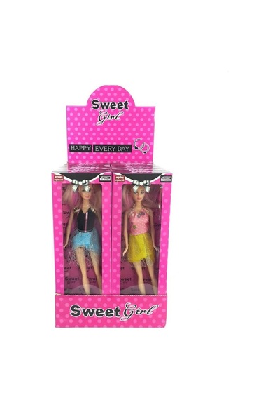 12'li Standda Sweet Girl Bebek
