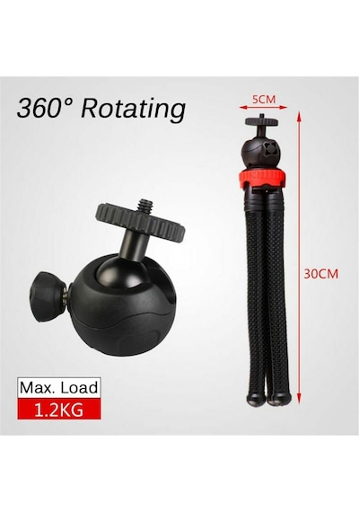 Esnek Tripod Gorillapod Slr Telefon Kamera Tutucu Tutacağı Stand (353405734)