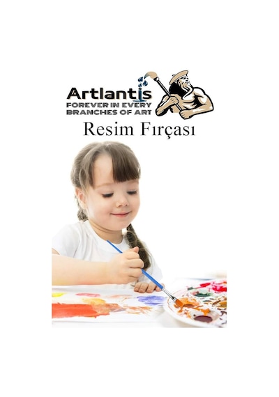 Resim Paleti Ve Resim Fırça Seti 2 Paket Ressam Paleti Boyama Fırçası Akrilik Boya Guaj Boya Suluboya