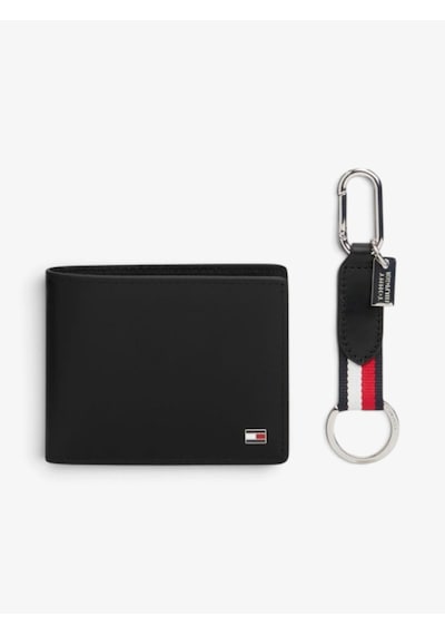 Tommy Hilfiger Mını Cc Wallet & Key Fob Erkek Siyah Çanta - Am0am14805
