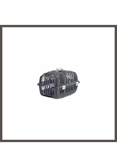 Ferplast Jet 10 Küçük Irk Köpek Ve Kedi Taşıma Çantası Gri 32x47x29 Cm Nxrlvng