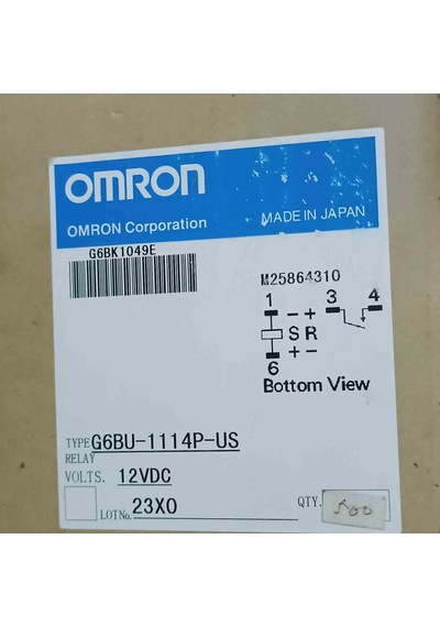G6bu-1114p 12v Omron Güç Röle 3 Adet